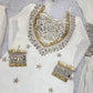 Mirror Work Fendy Silk Sharara Set with Dupatta