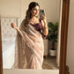 Blush Jarkan Stone Saree