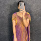 Shimmer Space Silk Gown