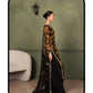 Black Floral Sequin Sharara Set
