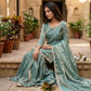 Dusty Rose Mirror Sharara Set