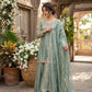 Dusty Rose Mirror Sharara Set