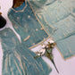 Dusty Rose Mirror Sharara Set