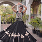 Gota Patti Mirror Crop Lehenga