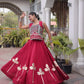 Gota Patti Mirror Crop Lehenga