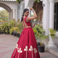 Gota Patti Mirror Crop Lehenga