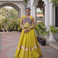Gota Patti Mirror Crop Lehenga