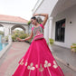 Gota Patti Mirror Crop Lehenga