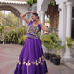 Gota Patti Mirror Crop Lehenga