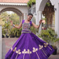 Gota Patti Mirror Crop Lehenga