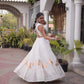 Gota Patti Mirror Crop Lehenga