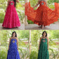 Navratri Wear Bandhani Kutchi Patchwork Anarkali Gown