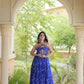 Navratri Wear Bandhani Kutchi Patchwork Anarkali Gown