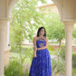 Navratri Wear Bandhani Kutchi Patchwork Anarkali Gown