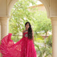 Navratri Wear Bandhani Kutchi Patchwork Anarkali Gown