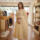 Ivory Cording Sequin Anarkali Set