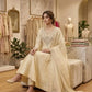 Ivory Cording Sequin Anarkali Set