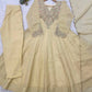 Ivory Cording Sequin Anarkali Set