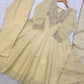 Ivory Cording Sequin Anarkali Set