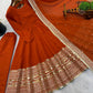 Roman Silk Embroidered Anarkali Set