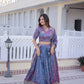 Embroidered Silk Lehenga Choli Set
