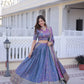 Embroidered Silk Lehenga Choli Set