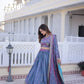 Embroidered Silk Lehenga Choli Set