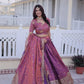 Embroidered Silk Lehenga Choli Set