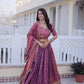 Embroidered Silk Lehenga Choli Set