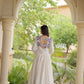 Kora Cotton Gota Jacket Anarkali