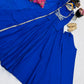 Royal Blue Jacket Style Gown