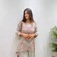 Grey Sequin Latkan Embroidered Kurta
