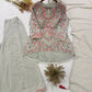 Grey Sequin Latkan Embroidered Kurta