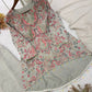 Grey Sequin Latkan Embroidered Kurta