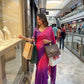 Ombre Cutdana Chiffon Saree