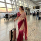 Ombre Cutdana Chiffon Saree