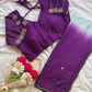Ombre Cutdana Chiffon Saree