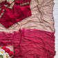 Ombre Cutdana Chiffon Saree