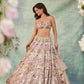 Ivory Floral Zari Sequin Lehenga