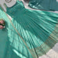 Sea Green Sequin Anarkali Set