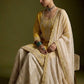 Mustard Sequin Embroidered Sharara Set