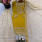Mustard Sequin Embroidered Sharara Set