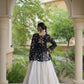 Bandhni Gamthi Peplum Lehenga Set