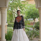 Bandhni Gamthi Peplum Lehenga Set