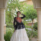 Bandhni Gamthi Peplum Lehenga Set