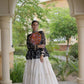 Bandhni Gamthi Peplum Lehenga Set