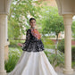 Bandhni Gamthi Peplum Lehenga Set