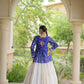 Bandhni Gamthi Peplum Lehenga Set