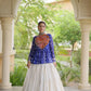 Bandhni Gamthi Peplum Lehenga Set