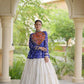 Bandhni Gamthi Peplum Lehenga Set